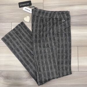 NWT PICADILLY Straight-Leg Soft Pull-On Pants with Stretch Size 8